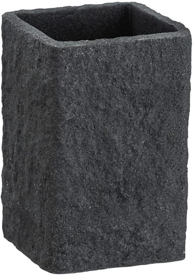 Unyqoos ® Elegant Grijze Tandenborstelhouder met Natuursteenlook voor Badkamerstijl