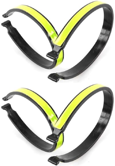 Dailygoods - Fietsbroekklemmen - Reflecterend - Broekbescherming