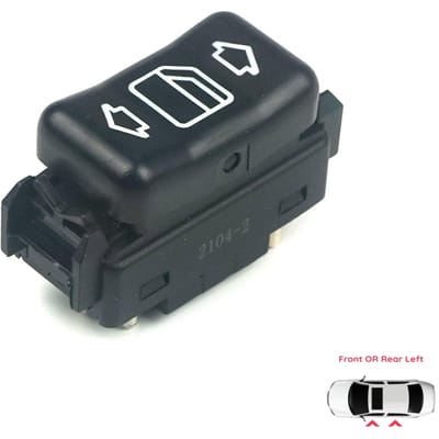BDP631 Commande de Console Centrale Bouton de Fenêtre 5 Broches Gauche pour Mercedes W124 A124 C124 S124 W126 C126 W463 W201 190 A1248204610