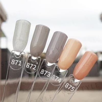 Cosplus - Da Vinci Color Code Nail Gel Polish Self Portrait 871 Flash Grey