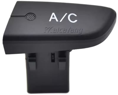 medj-airco knop Schakelaar -Drukknop-AC-geschikt voor Citroen C1, Peugeot 107 ,Toyota Aygo,