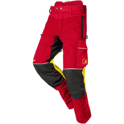 SIP Protection Samourai Kettingzaagbroek, klasse 1 type A - Grijs/Fluo Oranje/Zwart - standaard - 2XL