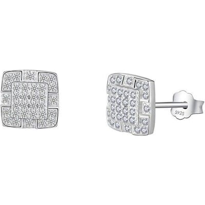 DAIMI Echte 0,5 Karaat D Kleur Moissaniet Oorbellen 925 Sterling Zilver Edelstenen Fijne Sieraden Voor Vrouwen Cadeau white