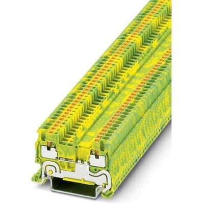 Phoenix Contact 3208139 Aardklem 3-etages 3.5 mm Snelaansluiting Groen, Geel 50 stuk(s)