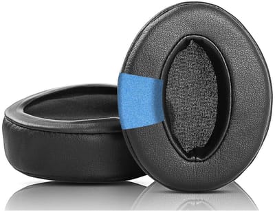 Dailygoods - HA-S600 HA-S660 vervangende oorkussens compatibel met JVC HA-S600 HAS600 HA-S660 HAS660 Headset oorkussens met zachter traagschuim hoge dichtheid ruisonderdrukkend schuim, extra dikte