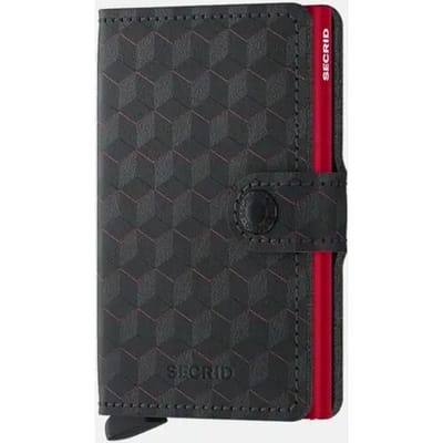 Secrid Miniwallet pasjeshouder optical black-red