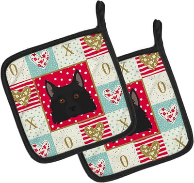 Pannenlappen - Keuken textiel - Keuken bescherming - Isolerende stof - 7.5x7.5 inch - Multicolor