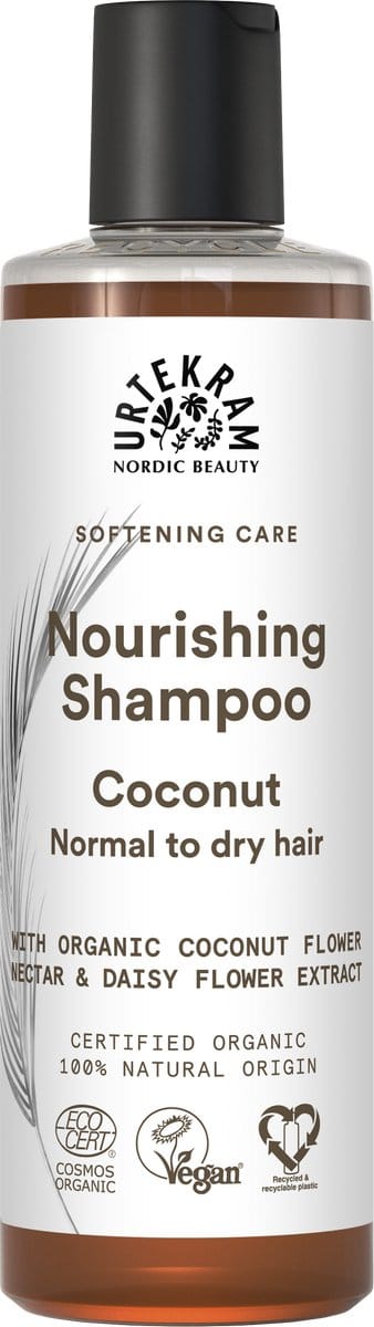 Urtekram Coconut Voedende shampoo Shampoo Dames 250 ml