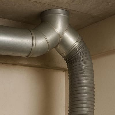 Y-stuk Ventilatorbuis Aansluiting 100mm
