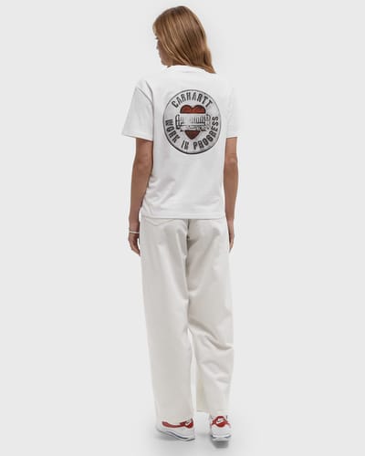 WMNS S/S Button Tee