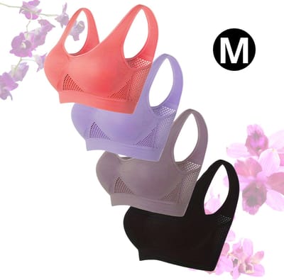 Livano BH Zonder Beugel - Zonder Bandjes - Push-up Bh's - Comfort Bh - Gemengd - Sport - M