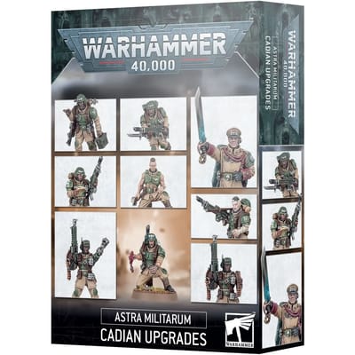 Beeldje Games Workshop Warhammer 40k - Astra Militarum Upgrade Cadien