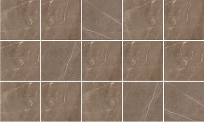 Plaktegels - Zelfklevende Tegels - 15x15 cm - Ulticool - Decoratie Sticker Tegels - Beige Marmer Sepia Bruin - Muurstickers - 15 stuks - Plakfolie Tegelstickers - Sticktiles - Badkamer - Keuken