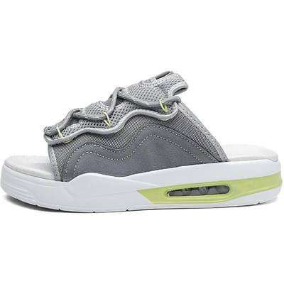 Heren Comfortabele Pantoffel Man Luxe 2024 Woonkamer Pantoffels voor Man Zomerschoenen 2024 Volwassen Heren Sandaal Teenslipper Huis Thuis 40 gray