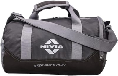 Gymtas Polyester Zwart | Sporthoudertas Unisex | Reistas met Verstelbaar Schouderband | Ruim Ontwerp met Schoenenvak