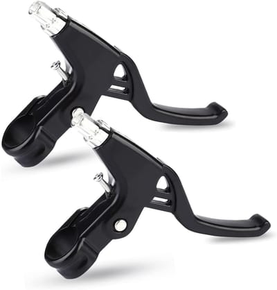 Dailygoods- Remhendels Set van 2 - Lichtgewicht Aluminium Remhendels - Ergonomisch Ontwerp - Verstelbare Handrem - Duurzaam - Comfortabele Grip - Fietsrem