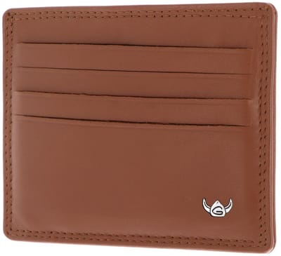 Golden Head Leren kaarthouder Polo RFID Protect Kartenetui 4440 Cognac bruine