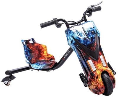 Marketshopper Elektrische Drift Trike Karts - met vering en LED verlichting - 3 standen