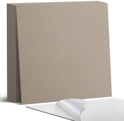 Coloray Plaktegels - Bruin Portugese Tegels - 30 cm x 30 cm - Bruin Plaktegels - 9 stuks - Vierkant PVC Tegels - Plaktegels Keuken - Zelfklevende Vloertegels - Vinyl Tegels - Zelfklevende Tegels