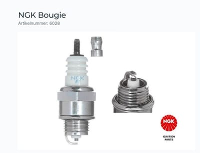 Bougie NGK BPMR4A ( 6028 ) Met afschroefbare Kop