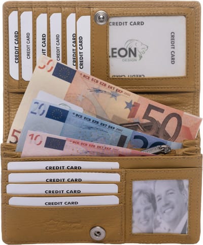 Portemonnee - Portemonnee dames - Portefeuille dames - Beurs - Dames portemonnee - Dames portemonnee leer - Cadeau - Vrouwen cadeautjes - Cadeau voor vrouw - Kado vrouwen - Kado vrouwen verjaardag - Cadeau voor vriendin - Voor haar - Cadeau voor mama