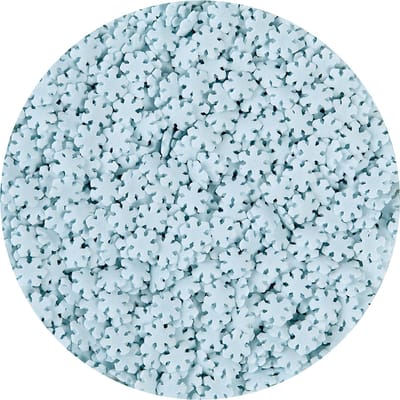 BrandNewCake® Confetti Sneeuwvlokken Blauw 500gr - Strooisels - Sprinkles - Taartdecoratie