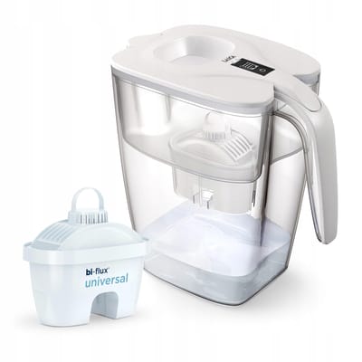 Carafe Pichet Filtre à Eau LAICA BIG Milano 3,7L Bi-Flux