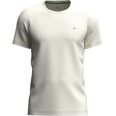 Fynch-Hatton T-Shirt Uni Color Crew Neck Cotton New Off White / male