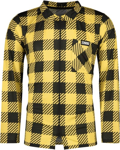 226ers Plaid Cycling Jas Geel S Man