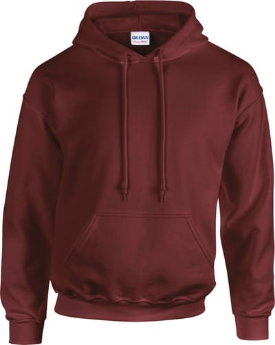 Gildan Heavy Blend™ Adult Hooded Sweatshirt GI18500 - Maroon - XXL