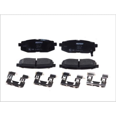Remblokset TEXTAR 2485401, achter