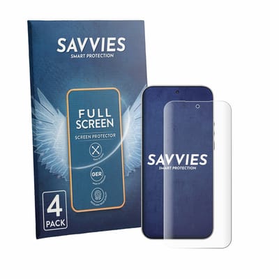 Savvies - Screenprotector voor Xiaomi Leica Leitzphone - Folie Beschermfolie transparant volledig dekking 4 Stuks