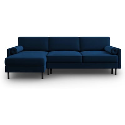 3.5-zits hoekslaapbank Scott velvet links met opbergruimte | Micadoni Limited Edition