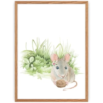 Tabel - muis Yellow Tipi Forest Story