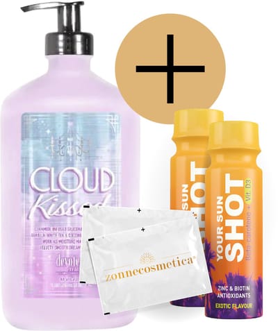 Devoted Creations - Cloud Kissed + 2 Your Sun Shots + 2 Verfrissingsdoekjes