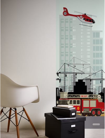 Fotobehang CityDrehleiter DD114747 A.S. Création XXL 5 | Fotobehang online webshop