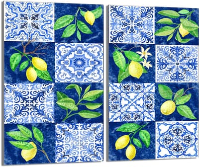 TMK ArtDeko - Beschermplaat van glas - 30x52 cm - Mozaïek - Hittebestendig