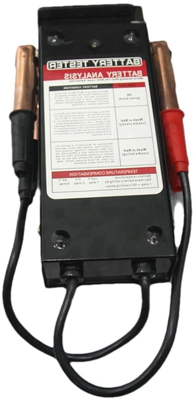 Accutester Diagnoseapparaat - Batterij Tester - Voertuigonderhoud - Snelle Toestandbeoordeling - 12V - Zwart