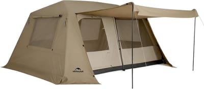 Kampeertent - Familie Tent - Buiten Recreatie - Snelle Opzet - 8 Personen - Groen
