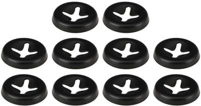 Dailygoods- Wasmachine Clips 100 Stuks - 4-Tanden Sluitringen - 2mm As - 8mm Buitendiameter - Duurzaam Verenstaal - Gereedschapsvrije Installatie - Asretentieclips