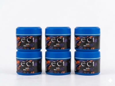 EC1 Matte Haarwax - Strong Hold - Haarpaste - Voordeelverpakking 6 x 150ml