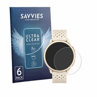 Savvies - Screenprotector voor Quican AR-02 - Folie Beschermfolie transparant 6 Stuks