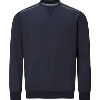 Babista herren Sweatshirt - 48/50 - donkerblauw - Plus Size
