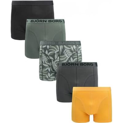 Bjorn Borg Boxers Cotton Stretch 5-Pack Multicolour - Maat XXL - Heren - Boxershorts