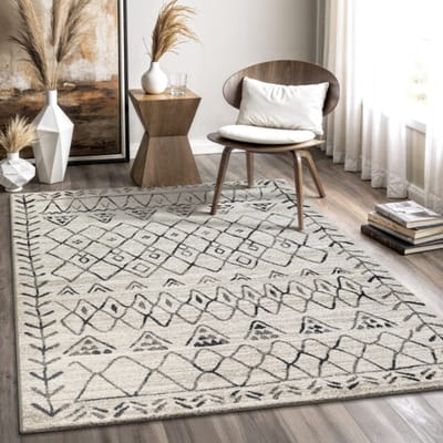 Muratap Boho vintage | laagpolig vloerkleed | modern tapijt | woonkamer, slaapkamer |