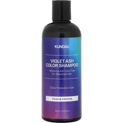 Kundal, Shampooing Couleur Cendre Violette, Poire et Freesia, 10,14 fl oz (300 ml)