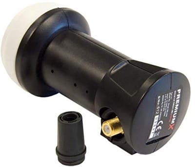 Deluxe Single LNB voor 1 gebruiker - Signaalconverter met digitale satellietontvangst in HD, UHD en 4K