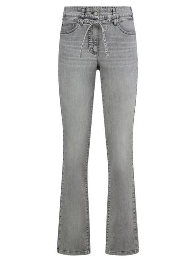 jeans in 5-pocketmodel rechte pijpen Van BASLER denim