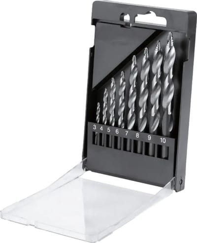 PHANTOM HSS Set Spiraalboren DIN338 Step-Point 3-10x1mm 8-delig