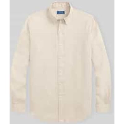 Overhemd Lange Mouw Polo Ralph Lauren CHEMISE COUPE DROITE EN LIN